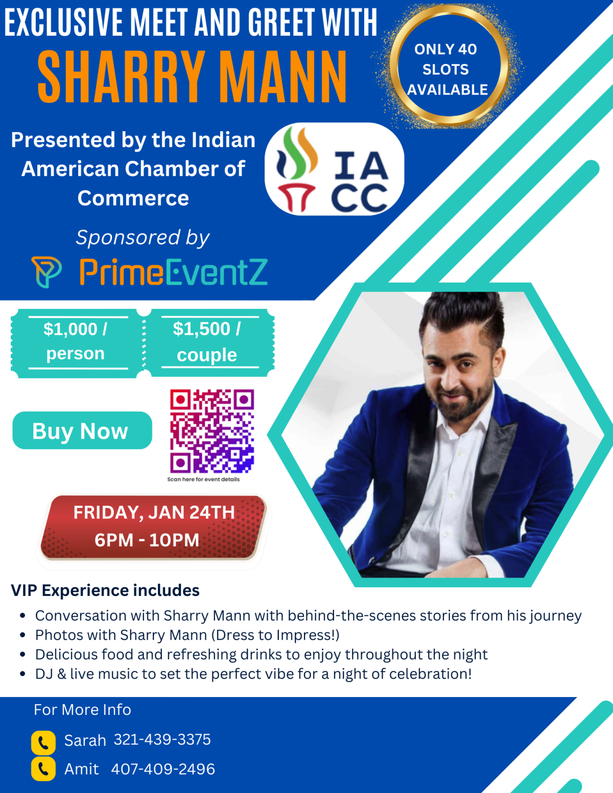 Exclusive Meet and Greet with Sharry Mann - Only 40 Spots Available