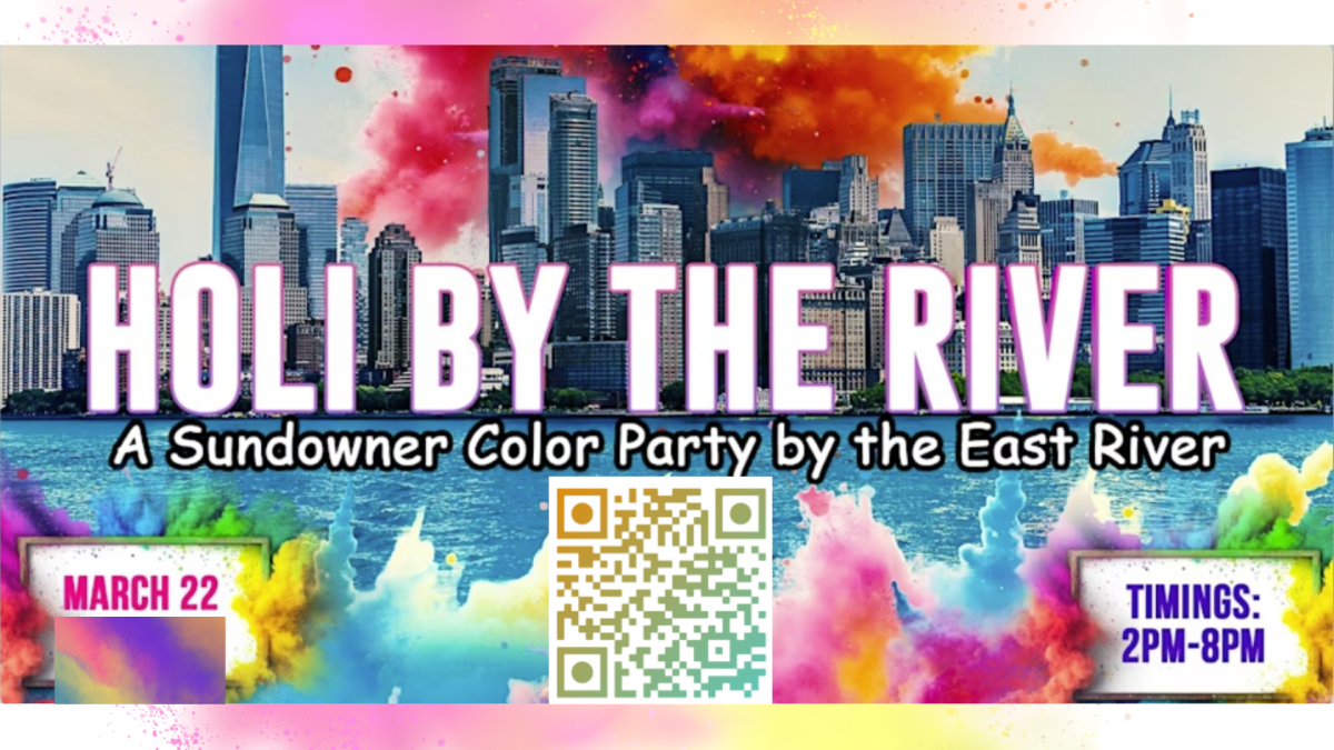 MANHATTAN BOLLYWOOD HOLI OUTDOOR FEST BY THE RIVER - MAR 22nd