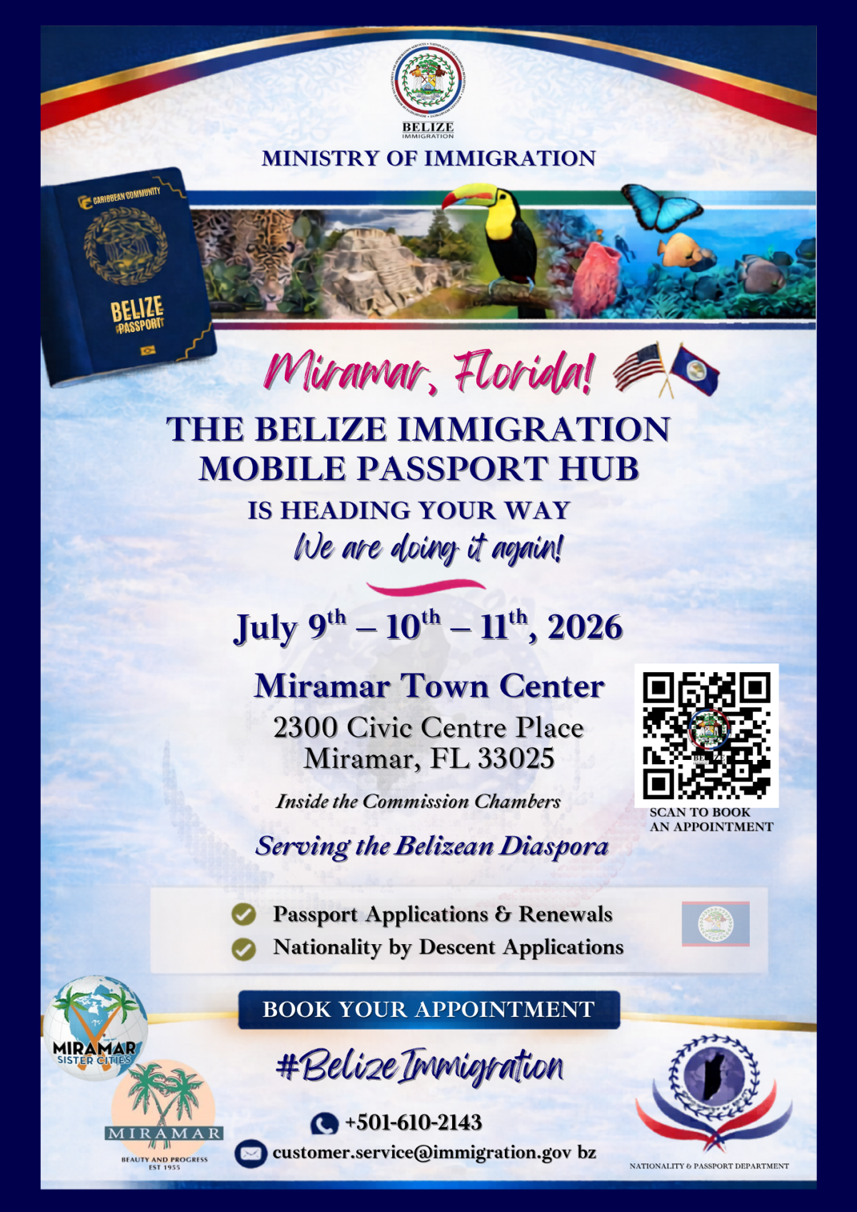 BELIZE DAY IN MIRAMAR