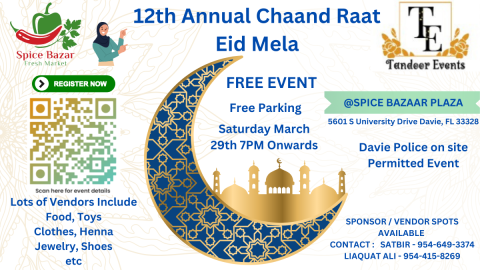 12th Annual Chaand Raat Eid Mela